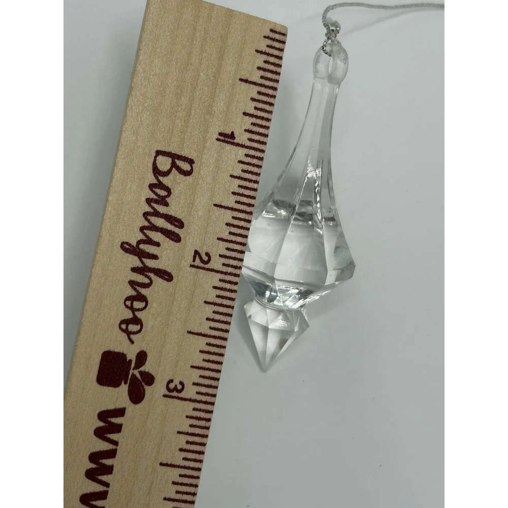 Prism Style Acrylic Tree Ornament 2.5